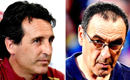 Emery, Sarri khởi đầu cho trào lưu 'HLV trưởng' ở Premier League