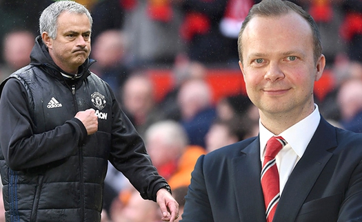 Ở M.U, không phải Mourinho, Ed Woodward mới là Người đặc biệt