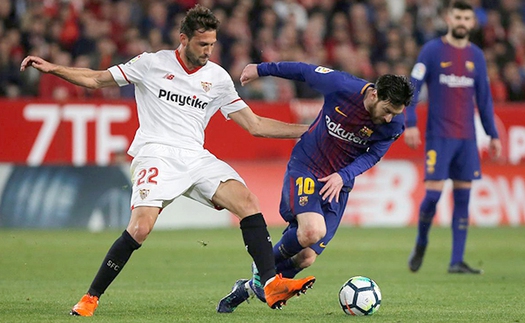 Messi là nỗi ám ảnh của Sevilla, khó có bất ngờ ở chung kết cúp Nhà vua