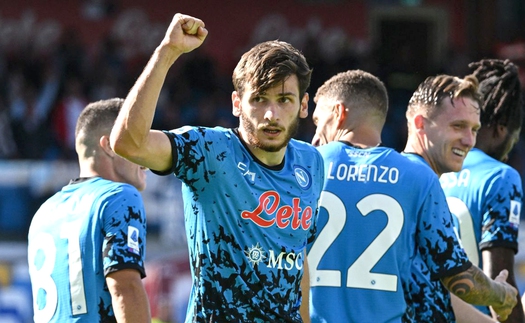 Napoli vững vàng ngôi đầu Serie A: Mùa thăng hoa của Napoli