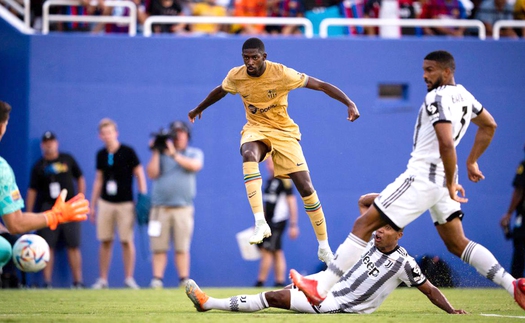 Barca tiếp tục chơi tốt: Hai Dembele và không Lewandowski