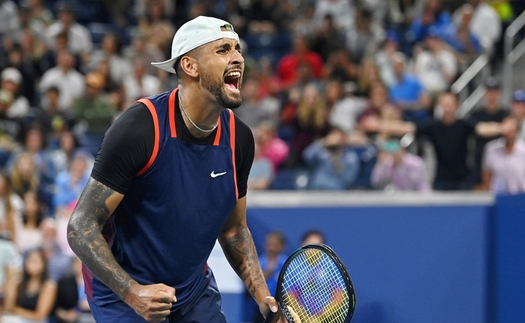 Nick Kyrgios lọt vào tứ kết đơn nam: Không chỉ là người tiêu diệt các tên tuổi lớn