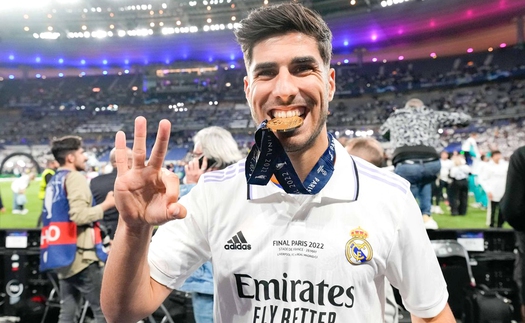 Marco Asensio: Chờ cuộc chiến đích thực ở tháng Tám