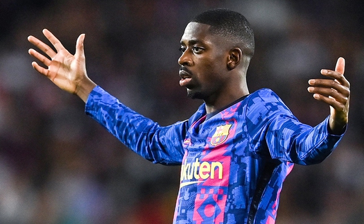 Barcelona: Dembele, quay xe!