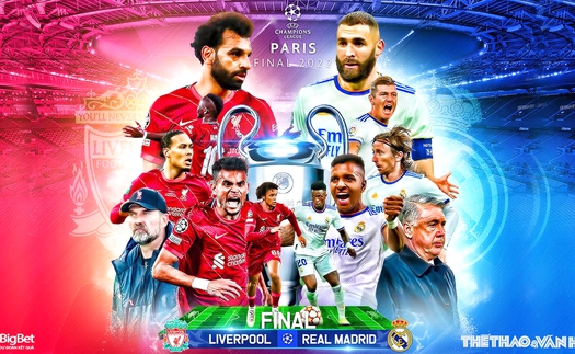 Nhận định bóng đá Liverpool vs Real Madrid: Tìm thiên đường ở kinh đô ánh sáng
