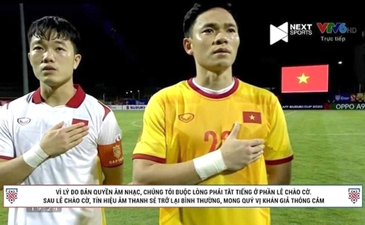 AFF Cup 2021: Quốc ca, niềm tự hào Việt Nam