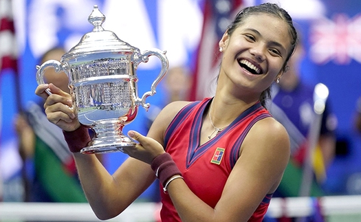 Tennis: Emma Raducanu với 4 tháng và 324 bậc