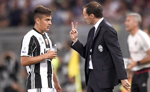 Juventus thua đậm ở cúp giao hữu: Chờ “Dybala của Allegri”