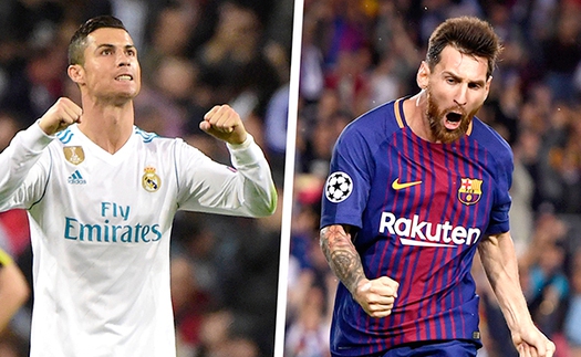 Kinh điển Real Madrid - Barcelona: Ronaldo, Messi và sự vĩnh cửu của những huyền thoại