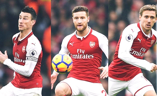 Arsenal đang cực kỳ chắc chắn với bức tường Mustafi-Koscielny-Monreal