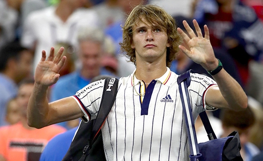 'Thần đồng' Alexander Zverev bị loại sớm ở US Open 2017: Tre già, măng vẫn chưa chịu mọc