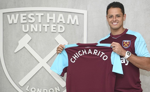 M.U không việc gì phải tiếc Chicharito