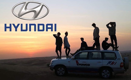 BTS là đại sứ thương hiệu của Hyundai Motors SUV Palisade