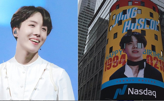 ARMY thuê không gian tại Times Square để cả thế giới biết đến sinh nhật J-Hope (BTS)