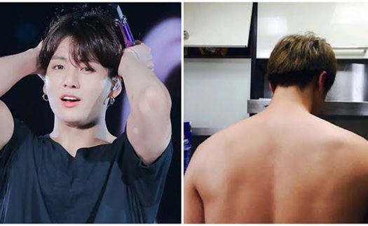 Jungkook đã có thân hình cơ bắp ‘đáng nể’ vậy mà vẫn còn ghen với một ‘hyung’ trong BTS