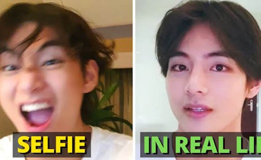 Đẹp như hoàng tử cổ tích nhưng 10 'nam thần' K-pop này phải học 'selfie', đặc biệt là V BTS