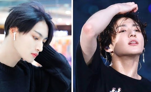 10+ nam thần K-pop chứng minh tóc đen là tuyệt phẩm: Jungkook BTS, Soobin TXT…