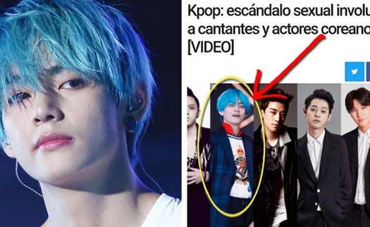 ARMY đòi kiện tờ báo Peru vì đăng nhầm ảnh V (BTS) trong bài viết về bê bối Seungri