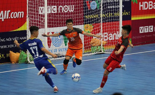 Xác định 4 đội lọt vào chung kết giải futsal VĐQG 2020