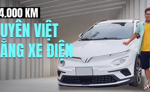 Chủ xe VinFast VF e34 xuyên Việt trong 6 tháng, vượt hàng chục nghìn km và sạc pin cả trăm lần