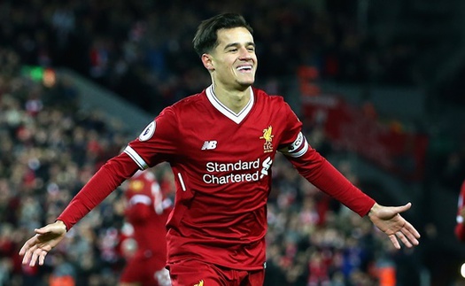 Ngôi sao hối tiếc vì không thể kế nhiệm Coutinho ở Liverpool