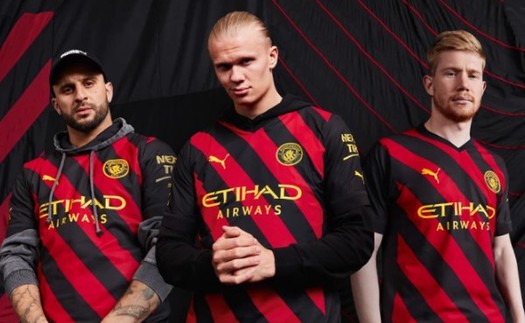 Man City chính thức công bố áo sân khách mùa giải 2022/23