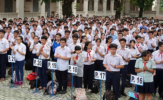 Hơn 72.000 học sinh TP. Hồ Chí Minh bước vào 'cuộc đua' lớp 10