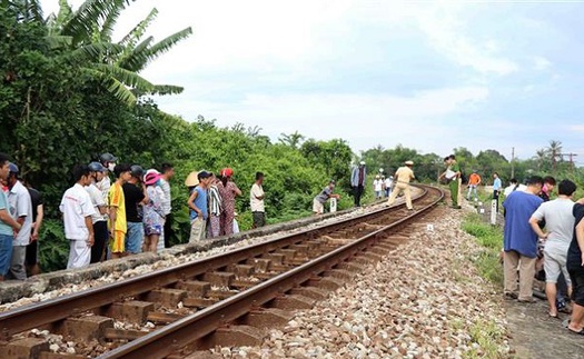 Tai nạn đường sắt Bắc Nam, một người thiệt mạng