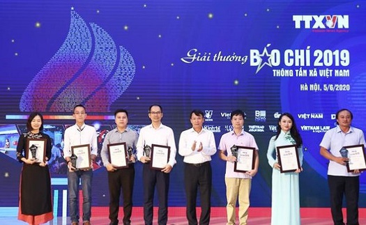 Giải báo chí TTXVN năm 2019: Tạo sức mạnh tổng hợp của nhiều loại hình thông tin