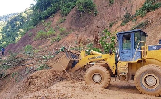 Vụ sạt lở tại Nam Trà My - Quảng Nam: 21 người ở Trà Leng và Trà Vân thoát nạn