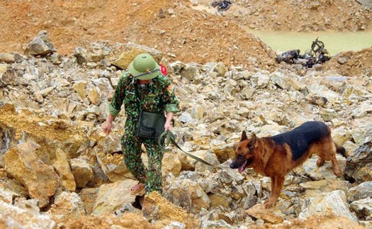 Vụ sạt lở tại Thủy điện Rào Trăng 3: Thu hẹp dần phạm vi tìm kiếm những người mất tích