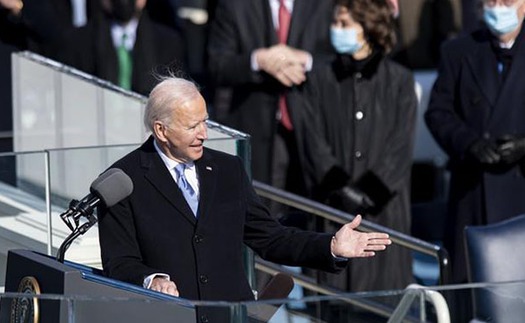 Tân Tổng thống Mỹ Joe Biden kêu gọi người dân đoàn kết