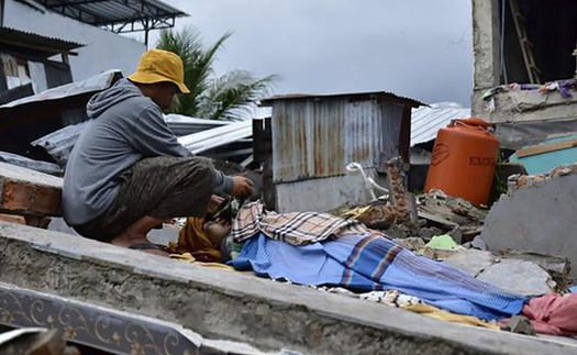 Indonesia cảnh báo nguy cơ sóng thần sau động đất - Ít nhất 34 người thiệt mạng