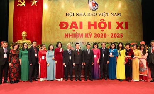 Đại hội đại biểu Hội Nhà báo Việt Nam lần thứ XI, nhiệm kỳ 2020-2025