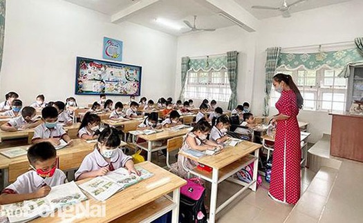 Hàng trăm trường ở Đồng Nai đã tổ chức dạy học trực tiếp