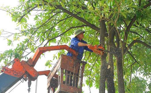 Báo cáo kịp thời tình hình thiên tai, thiệt hại trên địa bàn Hà Nội