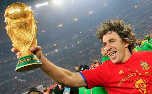 Carles Puyol - người hùng của Tây Ban Nha ở World Cup 2010