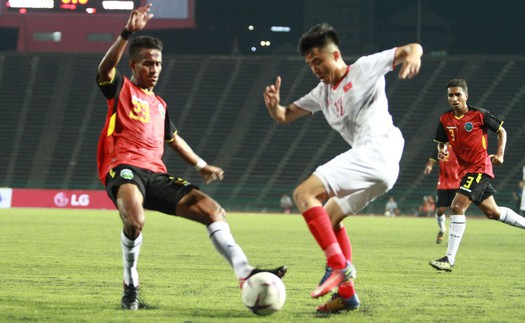 VIDEO U22 Timor Leste 0-4 U22 Việt Nam: Việt Nam sớm vào Bán kết