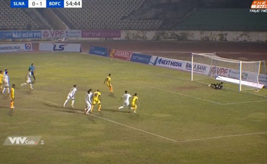 Video bàn thắng và highlight SLNA 1-1