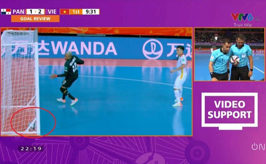 ĐÁNG TIẾC: ĐT Futsal Việt Nam mất một bàn thắng