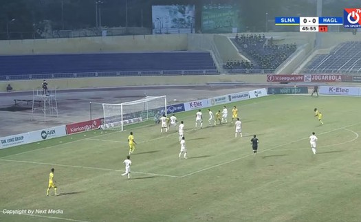 Video bàn thắng SLNA 2-0 HAGL, vòng 3 V-League 2022