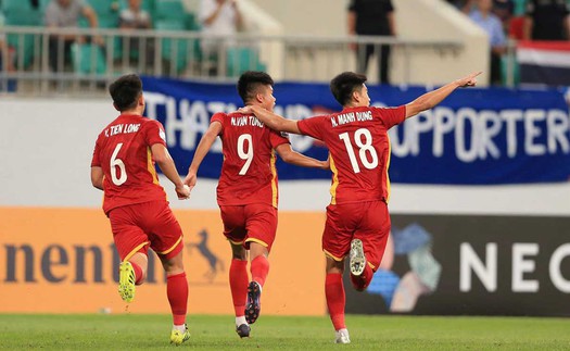 Tiền đạo Văn Tùng: 'U23 Việt Nam đã cố gắng hết sức'