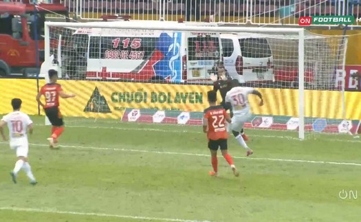 Video bàn thắng HAGL 1-0 Đà Nẵng: Chiến thắng đầu tiên của thầy trò HLV Kiatisak