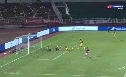 Video bàn thắng TPHCM 1-0 Thanh Hóa: 3 điểm quý giá với thầy trò HLV Minh Chiến