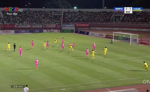 Video bàn thắng Sài Gòn 0-1 HAGL: Công Phượng tỏa sáng đúng lúc