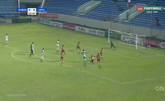 Video bàn thắng Đà Nẵng 0-2 Hải Phòng: Trở lại nhóm đua vô địch