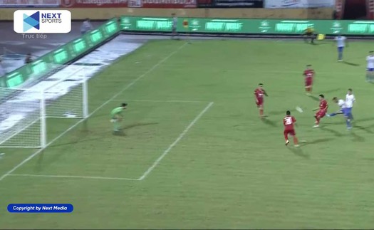 Video bàn thắng Nam Định 2-0 Hà Tĩnh: Dấu ấn HLV Vũ Hồng Việt