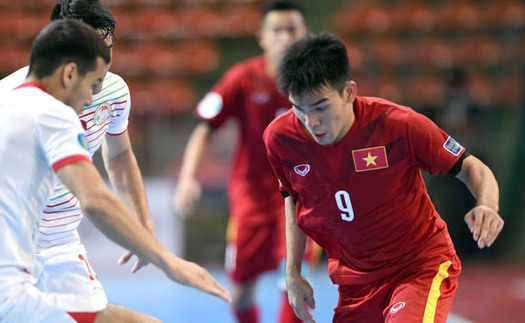 U20 futsal Việt Nam tiếp 'may mắn' cho U20 Việt Nam