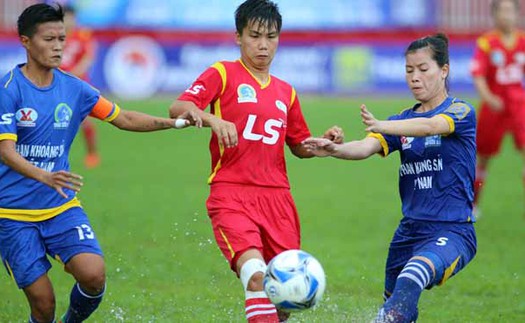 TP.HCM 1 quyết lập 'hat-trick' vô địch giải bóng đá nữ VĐQG