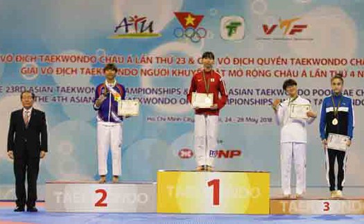 Việt Nam đã có HCV Taekwondo châu Á